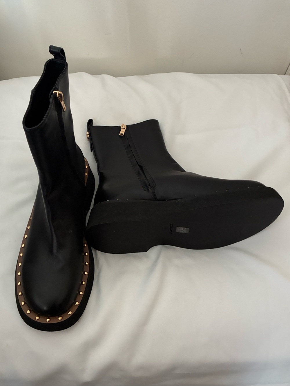 Coach Black Boots